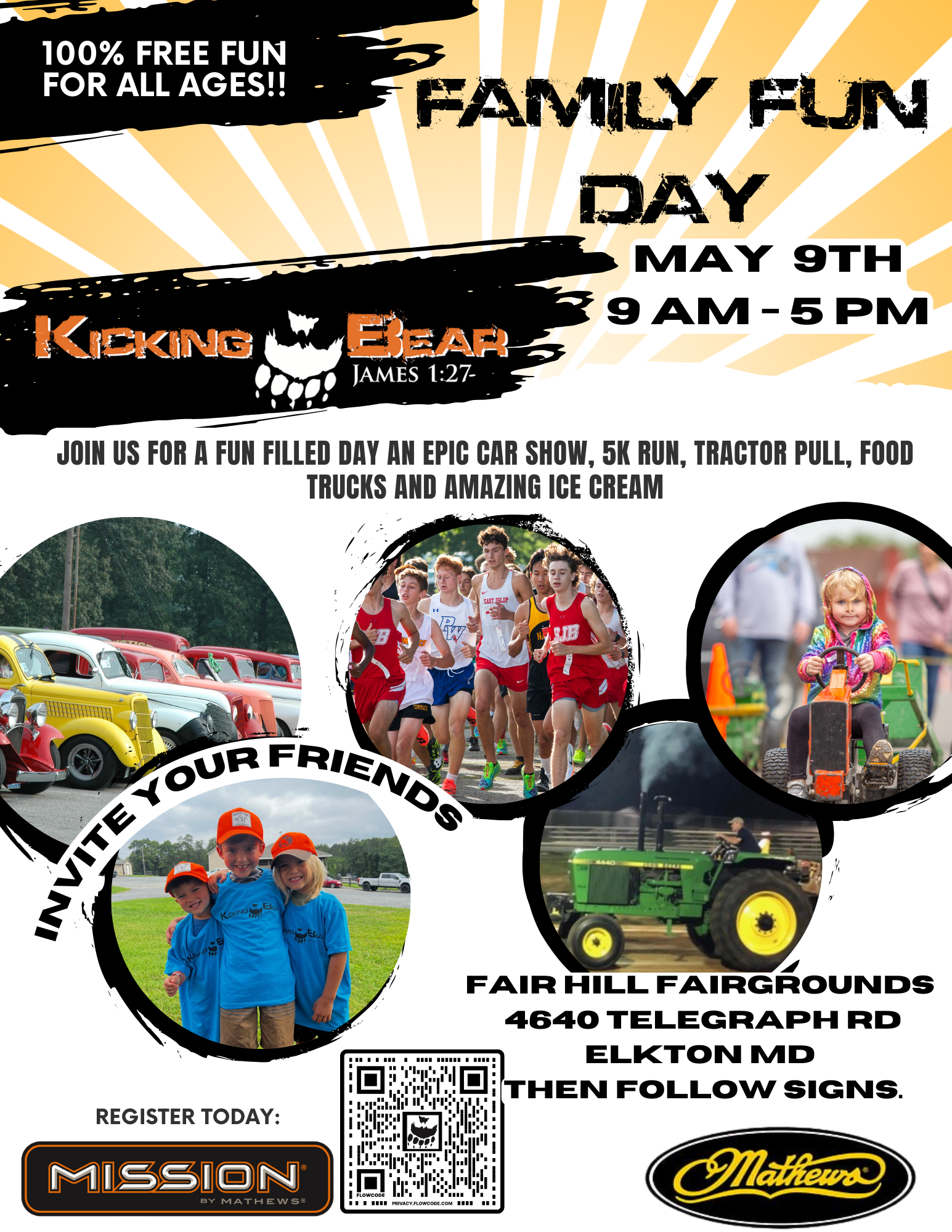 Family Fun Day!! (5k, Car Show, & Tractor Pull) Elkton, MD